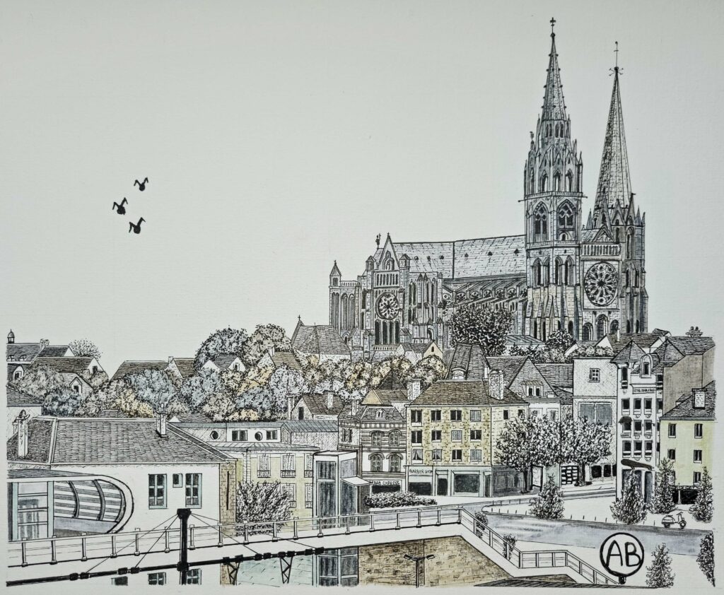 Cathédrale depuis Colisée