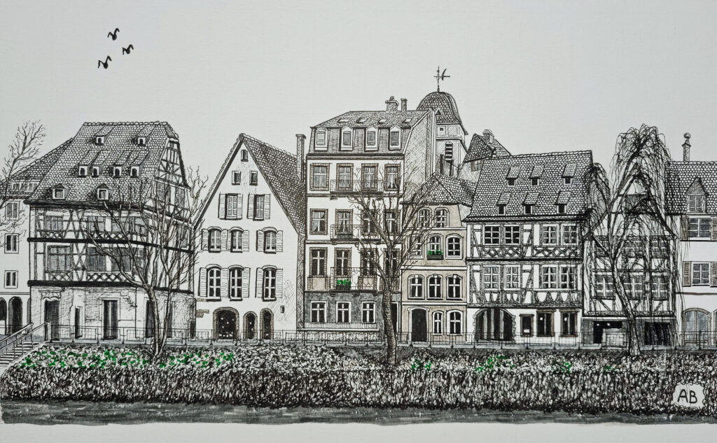 Strasbourg- quai des Bateliers